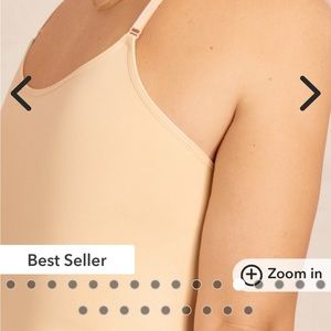 Shapermint Scoop Neck Cami 2XL Beige NWT